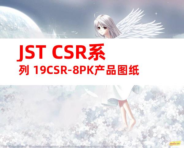 JST CSR系列 19CSR-8PK产品图纸